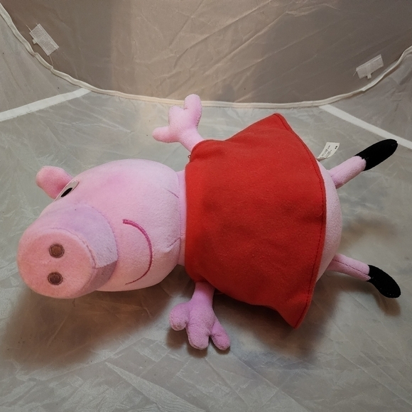 Peppa Pig Fisher-Price 12" Talking Plush Stuffed Animal Toy 2011 Voice Box EUC - Picture 6 of 12